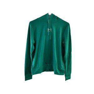 Under Armour Teal Lightweight Loose Fit Hoodie  Size XS Cotton/Polyester Blend